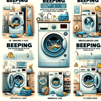Common Scenarios When The Washing Machine Beeps