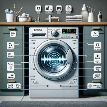 Understanding The Purpose Of Beeping Signals of a Washing Machine