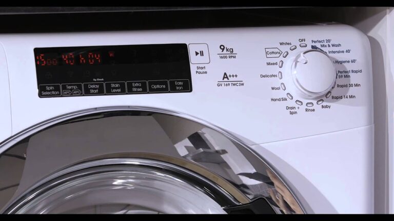 How to Reset Candy Washing Machine: Quick & Easy Guide